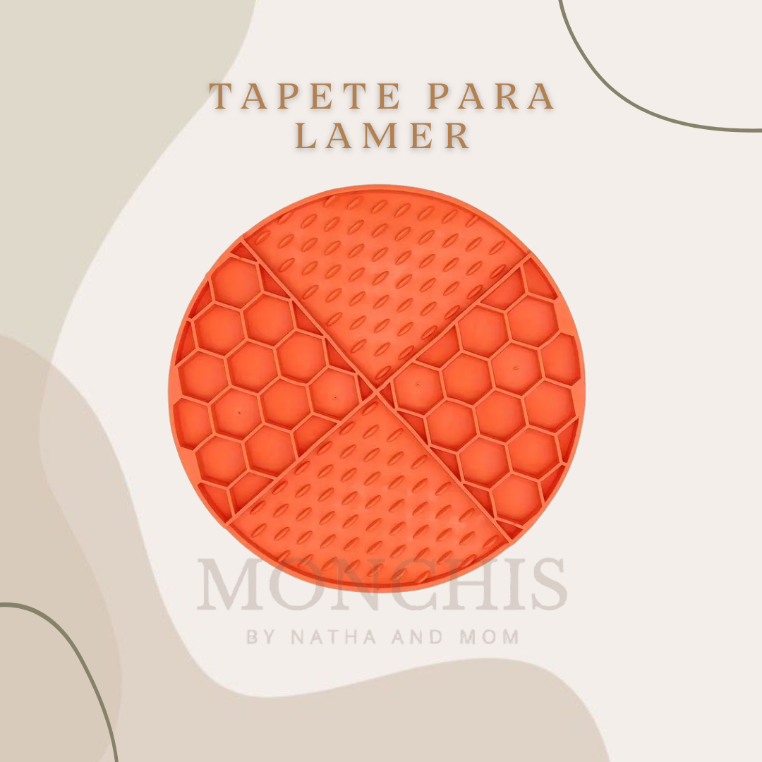 TAPETE EN SILICONA PARA LAMER